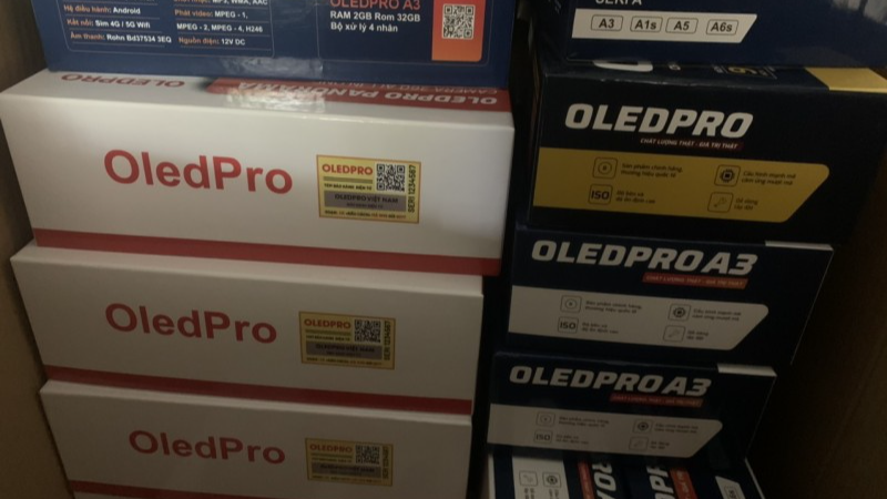 Bị phạt gần 30 triệu đồng vì giả mạo nhãn hiệu Oledpro